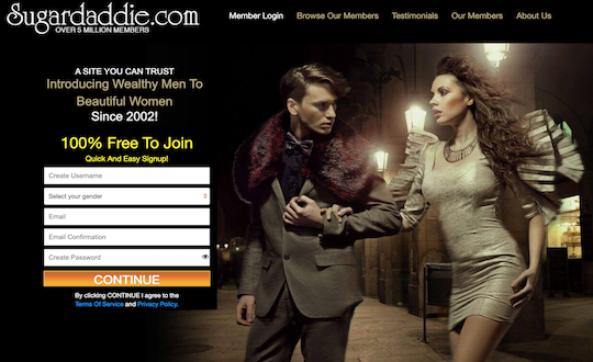 sugardaddie homepage