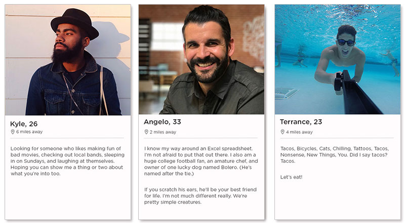 tinder profile